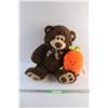 Image 1 : Plush Bear and Carrot Toys
