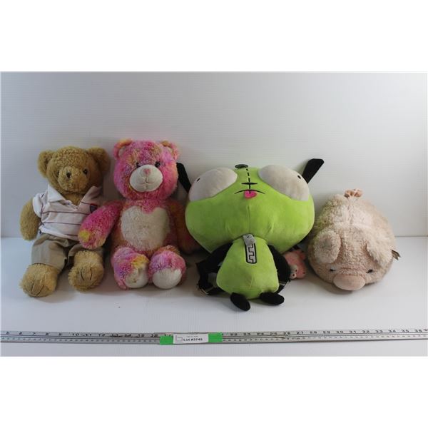 Plush Kids Backpack and Plush Toys