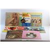 Image 1 : (8) Vinyl Records - Bette Midler, Truck Driving Man and Stop Smoking & Overeating