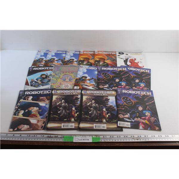 (15) Robotech Comics