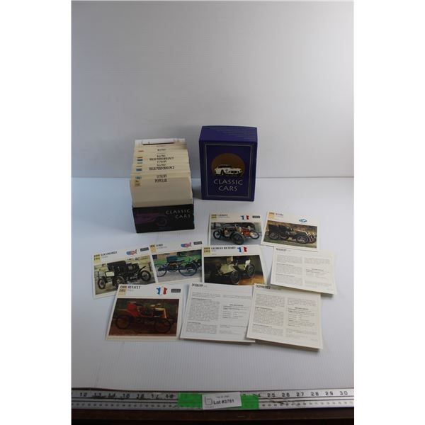 Classic Cars Card Collection