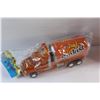 Image 5 : Coca Cola Blown Glass Collection Ornament and Sunkist Truck Toy