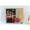 Image 2 : NBA Photo Frame 5 1/2'' x 3 1/2'' and Shaquille O Neil Display Figure