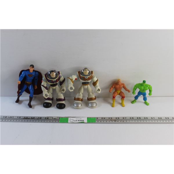 (5) Marvel and Toy Story Toys