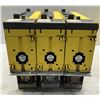 Image 3 : (3) Fanuc #A06B-6200-H015 aiPS 15-B Servo Amplifiers