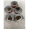 Image 8 : Lot of (5) Fanuc #A860-0360-V501 Pulsecoders - One is damaged - see last pic