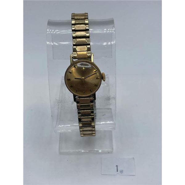 Tissot Ladies Gold Plated Watch