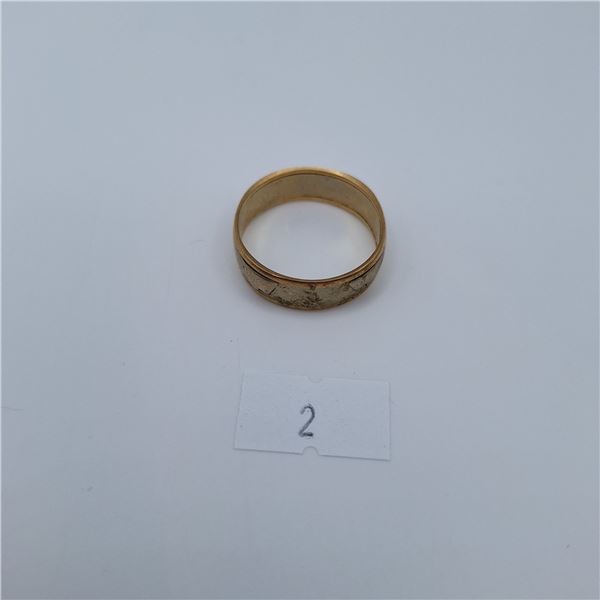 14K Men's Wedding Band 8 Grams