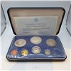 Image 1 : 1974 Franklin Mint Barbados Proof Set 37.9g Sterling Silver