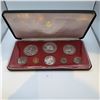 Image 1 : 1973 Cayman Islands Proof Set 2.7 oz Sterling Silver