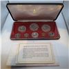 Image 2 : 1973 Cayman Islands Proof Set 2.7 oz Sterling Silver