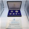 Image 1 : 1975 Franklin Mint British Virgin Islands Proof Set 25.7g Sterling Silver