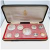 Image 1 : 1970 Franklin Mint Commonwealth of the Bahamas Proof Set 71.9g 92.5% Silver, 28.5g 80% Silver