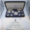 Image 1 : 1971 Franklin Mint Commonwealth of the Bahamas Proof Set 71.9g 92.5% Silver, 28.5g 80% Silver