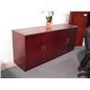 Image 1 : Burled Cherry Executive Credenza