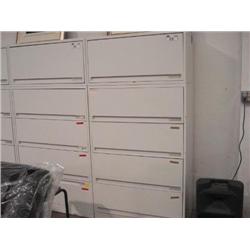 Metal 5 Drawer Filing Cabinet