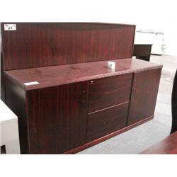 Mahogany Credenza