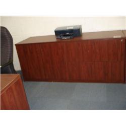 Dark Cherry Credenza