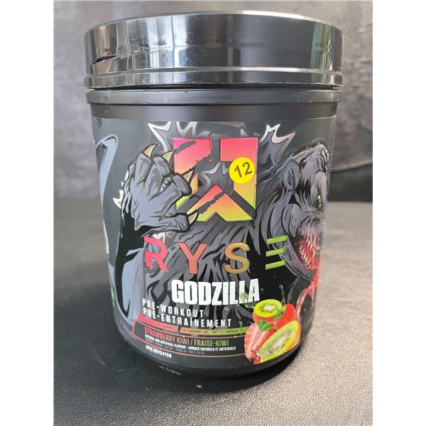 1 Tub of RYSE Godzilla Pre-Workout Powder - Strawberry Kiwi - 738G - New Sealed (BB: 04/2026)