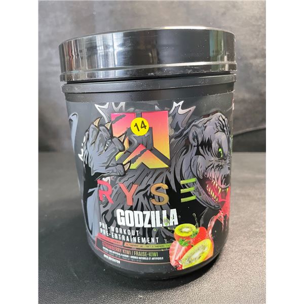 1 Tub of RYSE Godzilla Pre-Workout Powder - Strawberry Kiwi - 738G - New Sealed (BB: 04/2026)