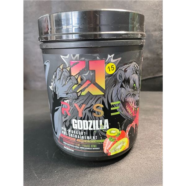 1 Tub of RYSE Godzilla Pre-Workout Powder - Strawberry Kiwi - 738G - New Sealed (BB: 04/2026)