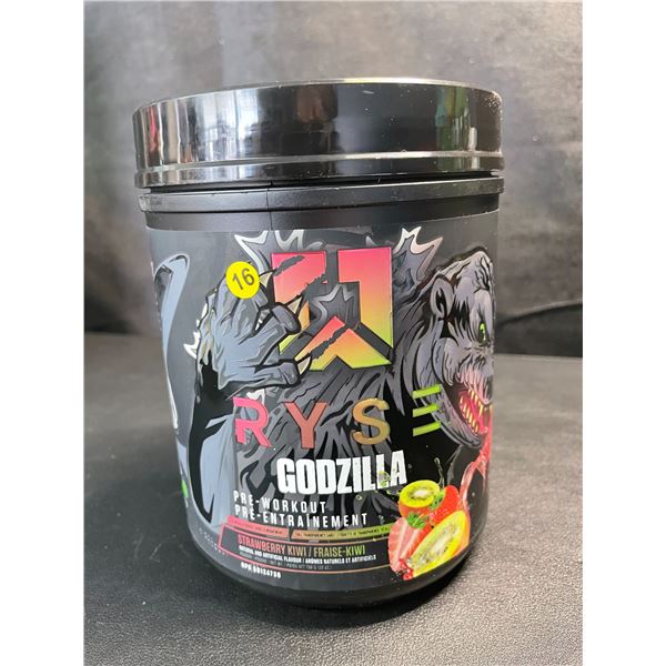 1 Tub of RYSE Godzilla Pre-Workout Powder - Strawberry Kiwi - 738G - New Sealed (BB: 04/2026)