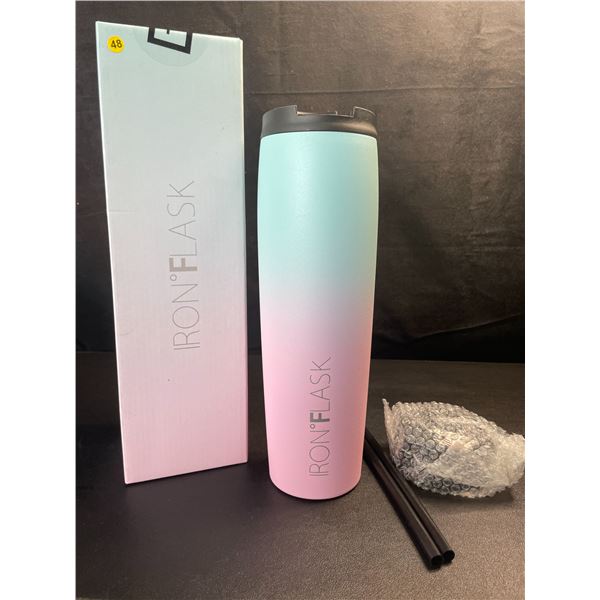 1 IronFlask Nomad Tumbler - 28oz - Vacuum Insulated - BubbleGum Colour - Brand New