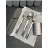 Image 3 : 6 Sets of W&P Porter Stainless Steel Utensil Sets with Silicone Carrying Cases - New!