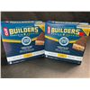 Image 1 : 2 Boxes of CLIF Builders Protein Bars - Chocolate Chip Cookie Dough (6 x 68G Bars Each) - New