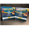 Image 1 : 2 Boxes of CLIF Builders Protein Bars - Chocolate Chip Cookie Dough (6 x 68G Bars Each) - New