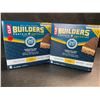 Image 1 : 2 Boxes of CLIF Builders Protein Bars - Chocolate Chip Cookie Dough (6 x 68G Bars Each) - New