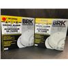 Image 1 : 2 BRK 9120BA Hardwired Smoke Alarms with Battery Backup - Brand New!