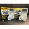 Image 1 : 2 BRK 9120BA Hardwired Smoke Alarms with Battery Backup - Brand New!