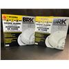 Image 1 : 2 BRK 9120BA Hardwired Smoke Alarms with Battery Backup - Brand New!