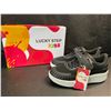 Image 1 : 1 Pair of Lucky Step Kids Shoes - Size 32 EUR/US 1 - New in Box