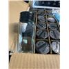 Image 2 : 24PC Glass Spice Storage Containers with Lids - Brand New in Box!