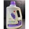 Image 1 : 1 Jug of EcoMax Powerful & Plant-Based Natural Lavender Laundry Wash - 3L/100 Loads - New