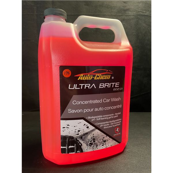 1 Jug of AutoChem Ultra Brite Concentrated Car Wash - 3.78L - New!