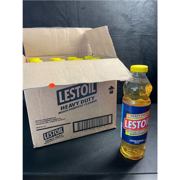 1 Case of Lestoil Heavy-Duty Multi-Purpose Cleaner - 12 x 800ml Bottles - New!