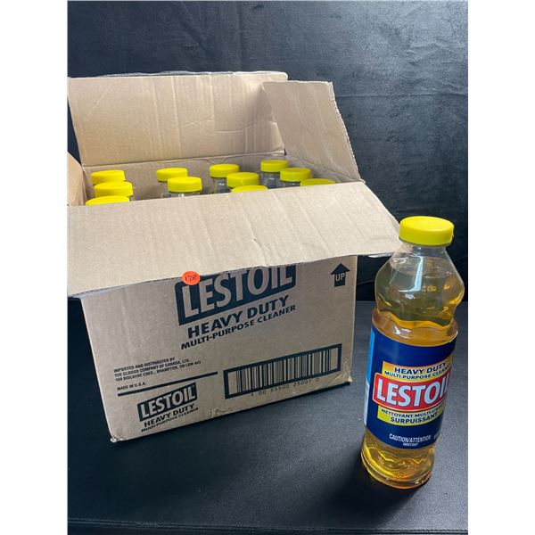 1 Case of Lestoil Heavy-Duty Multi-Purpose Cleaner - 12 x 800ml Bottles - New!