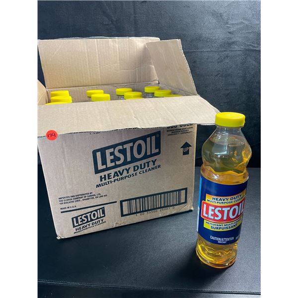 1 Case of Lestoil Heavy-Duty Multi-Purpose Cleaner - 12 x 800ml Bottles - New!