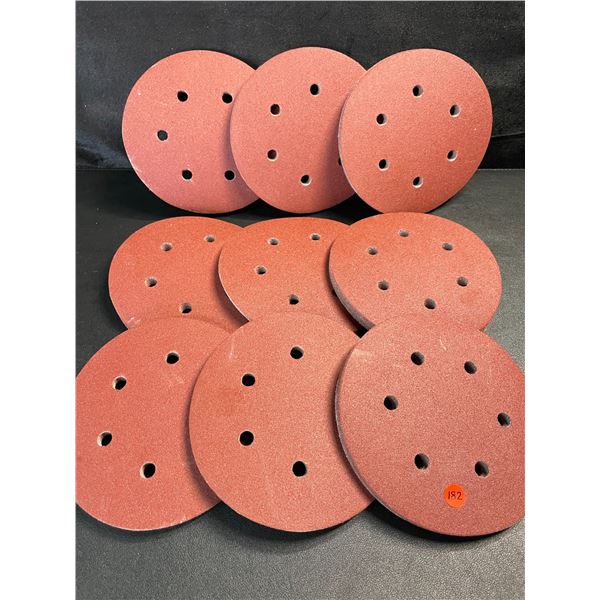 Lot of Orbital Sanding Discs - 90PCS - P120 Grit - New
