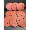 Image 1 : Lot of Orbital Sanding Discs - 90PCS - P120 Grit - New