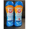 Image 1 : 2 Arm & Hammer Clean Scentsations In-Wash Scent Booster Beads - 510g Each - New