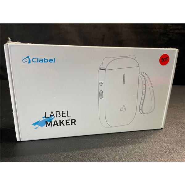 1 Clabel Portable Bluetooth Label Maker - Inkless/Wireless Thermal Label Machine - New Sealed!