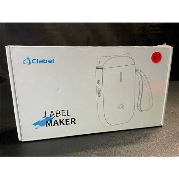 1 Clabel Portable Bluetooth Label Maker - Inkless/Wireless Thermal Label Machine - New Sealed!