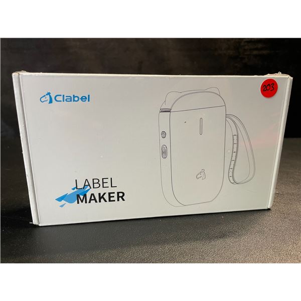 1 Clabel Portable Bluetooth Label Maker - Inkless/Wireless Thermal Label Machine - New Sealed!
