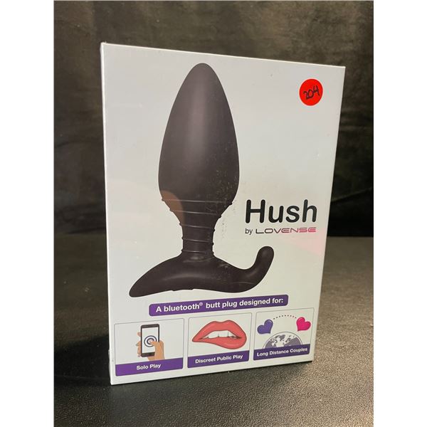 1 Hush by Lovense Bluetooth/Smart App Control 1.75" Butt Plug/Sex Toy - New Sealed! ($120 RETAIL!)