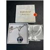 Image 2 : 1 Tree of Life Necklace for Women - 925 Sterling Silver w/ Crystal Birthstone Pendant - Brand New!