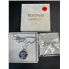 Image 2 : 1 Tree of Life Necklace for Women - 925 Sterling Silver w/ Crystal Birthstone Pendant - Brand New!